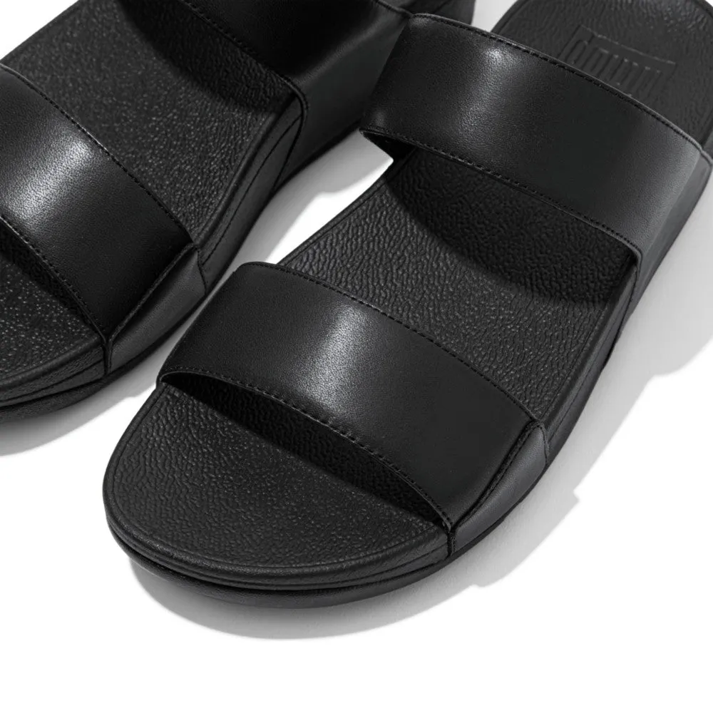 รองเท้าแตะแบบสวม ผู้หญิง รุ่น LULU LEATHER SLIDES