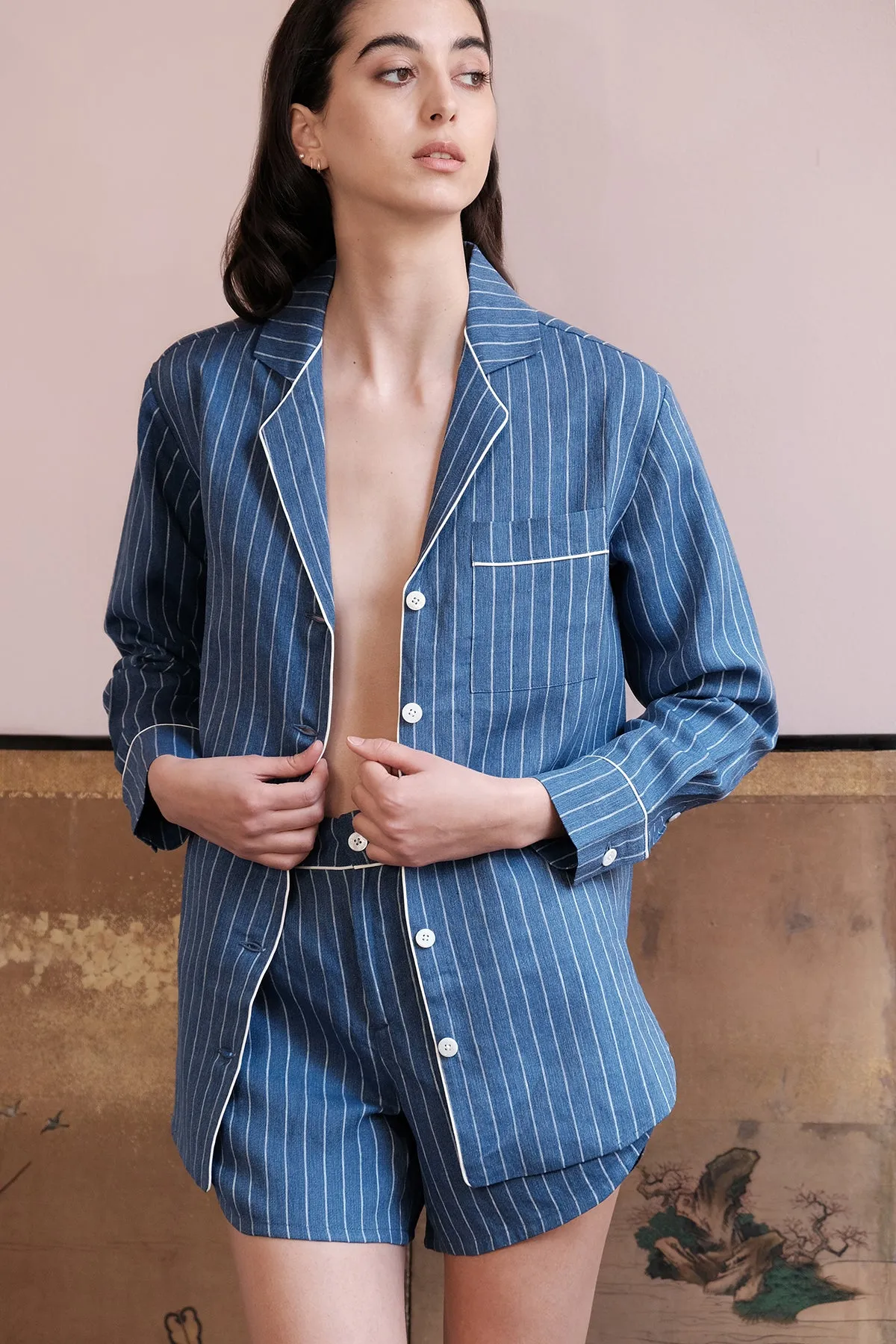 AGATHA LINEN SHIRT - Archive