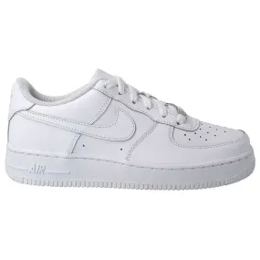 Air Force 1 Le Gs Leather Youth Low Top Trainers