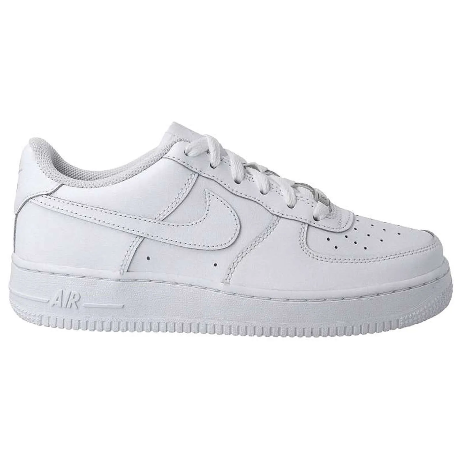 Air Force 1 Le Gs Leather Youth Low Top Trainers