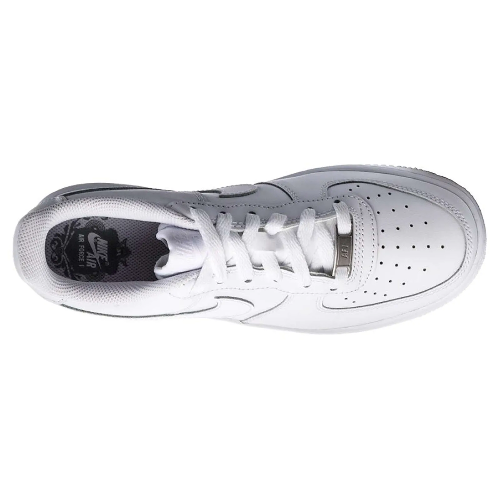 Air Force 1 Le Gs Leather Youth Low Top Trainers