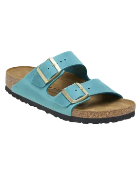 Arizona Oiled Leather Sandals in Biscay Bay