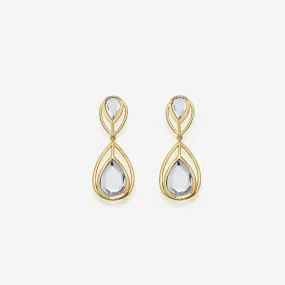 Ayaana Petite Drop Libra Earrings