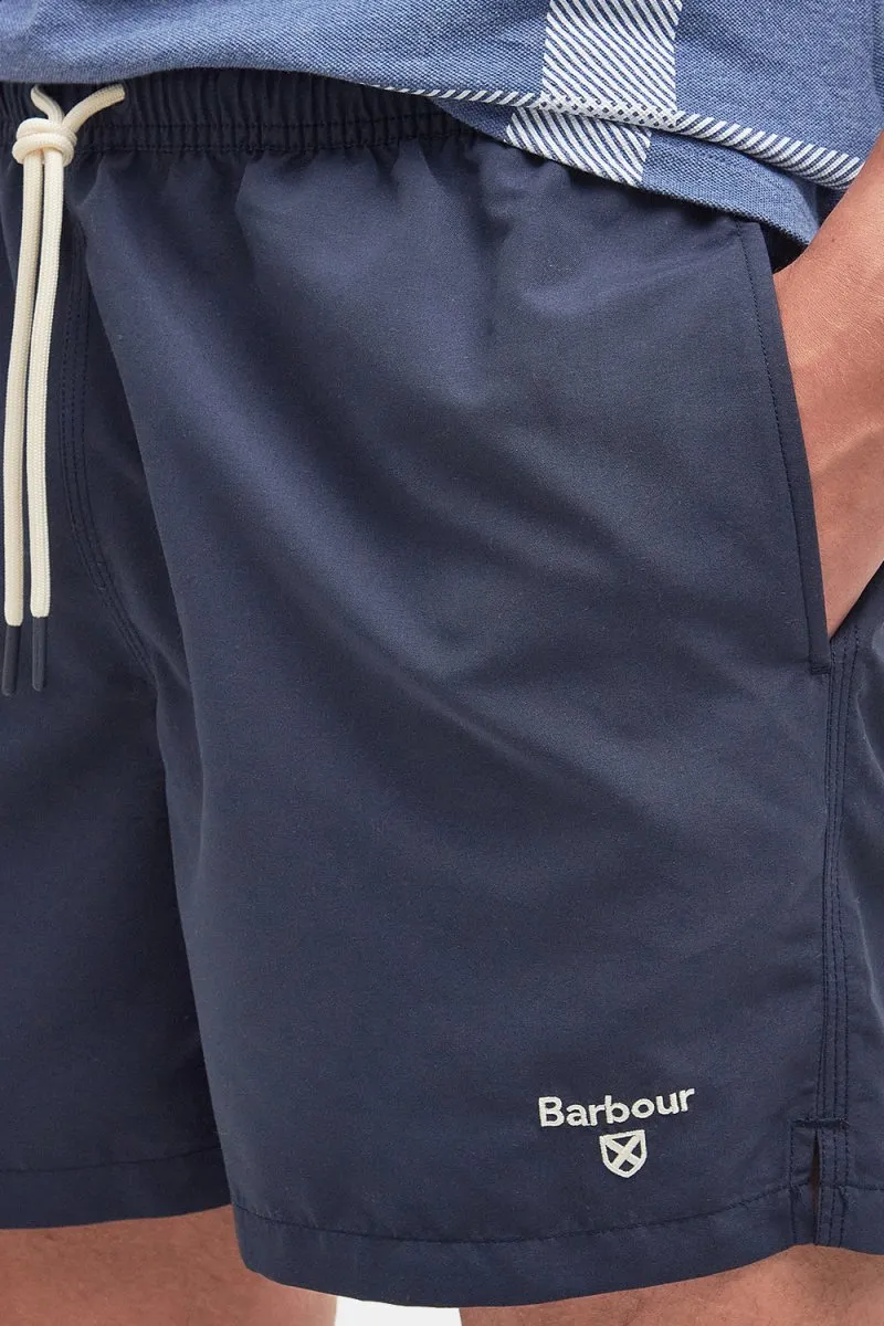 Barbour Staple Logo Swim Shorts (Navy)