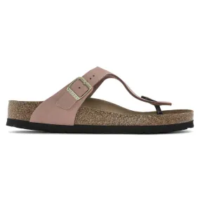 BIRKENSTOCK GIZEH OLD ROSE NUBUCK - WOMENS