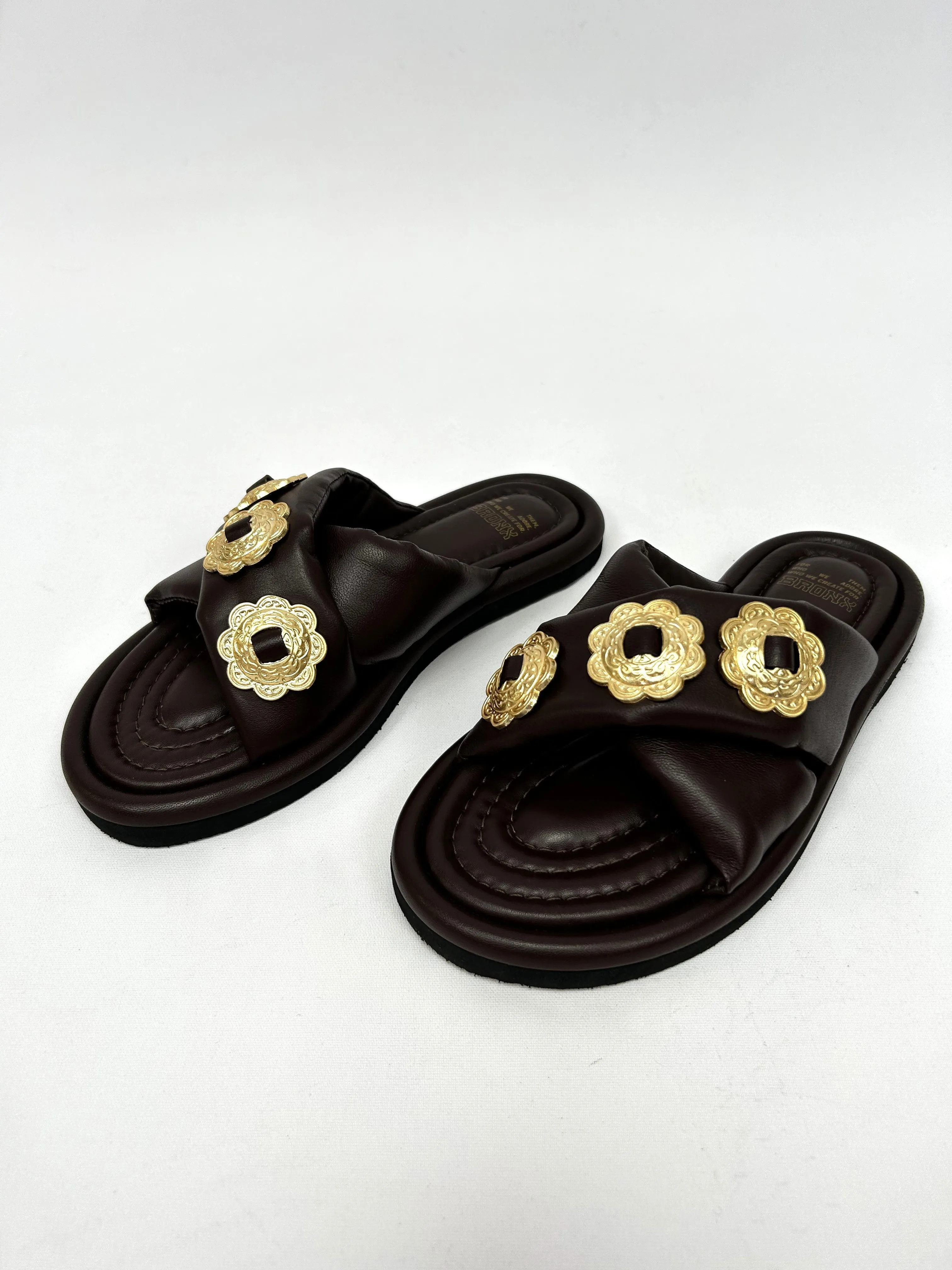 BRONX Brown Sandal