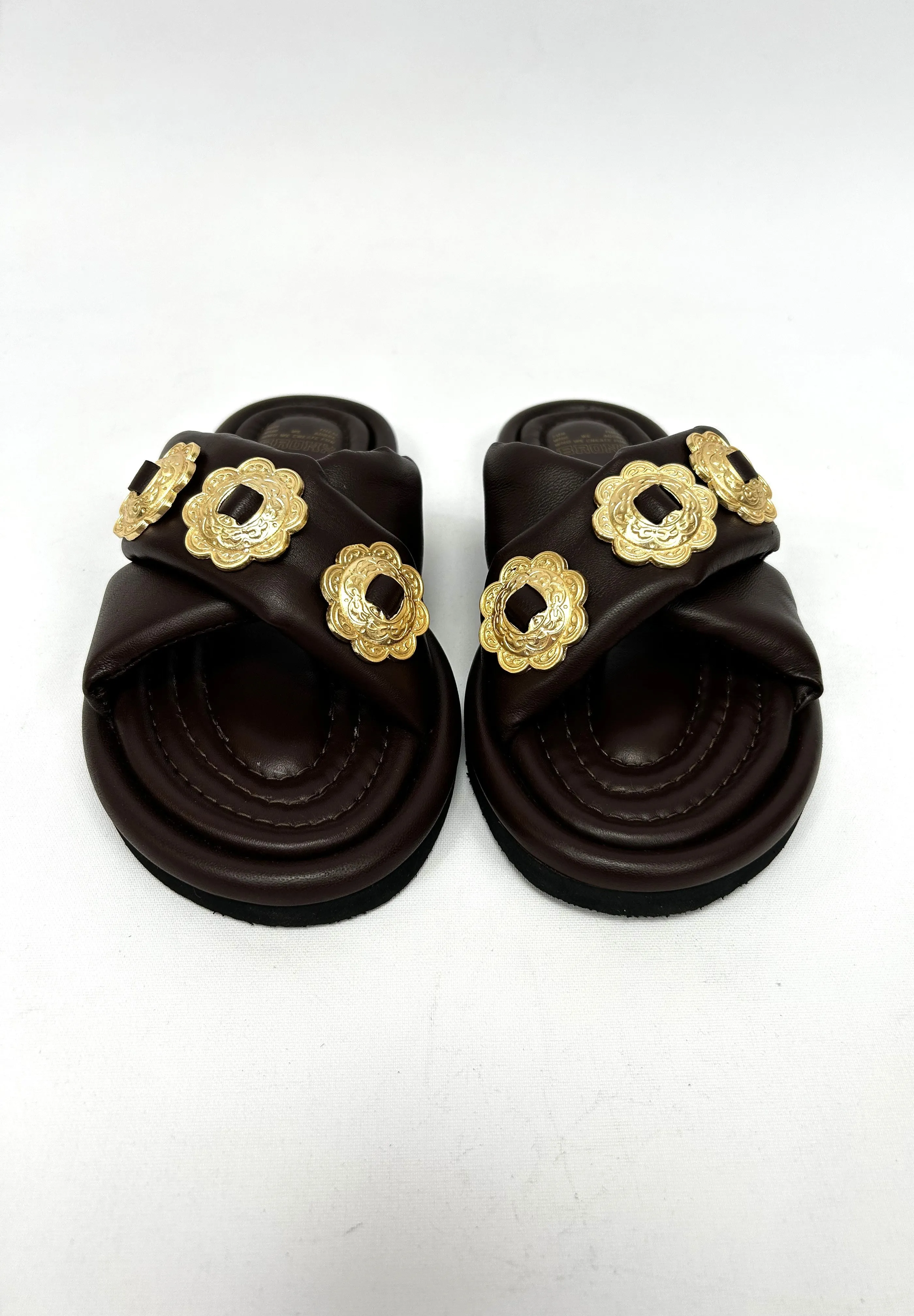 BRONX Brown Sandal