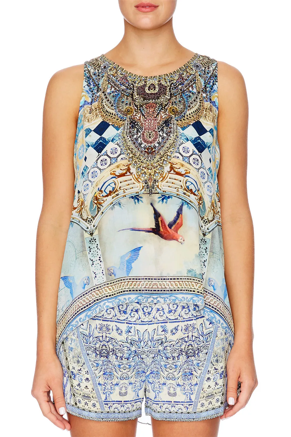 BUTTON BACK TOP LOVER'S DREAM