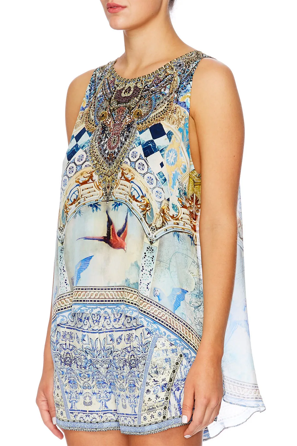 BUTTON BACK TOP LOVER'S DREAM