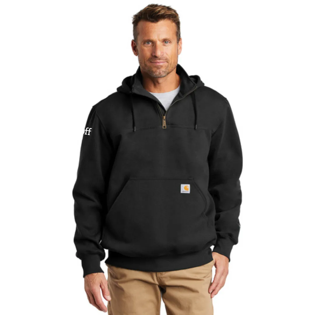 Carhartt ® Rain Defender ® Paxton Heavyweight Hooded Zip Mock Sweatshirt