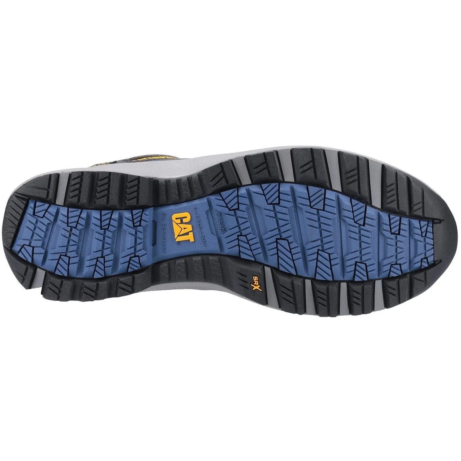 Caterpillar NEW Elmore S1P Wide-Fitting Safety Trainer | Steel Toe Cap - Grey