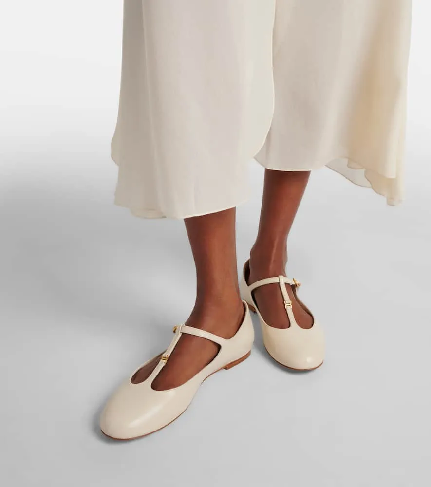 Chloe Marcie leather flats