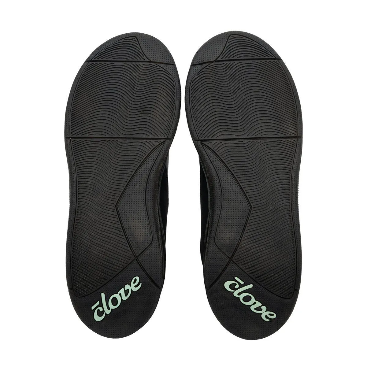 Clove Nursing Lifestyle Sport Shoes Leather Black Colour For Men