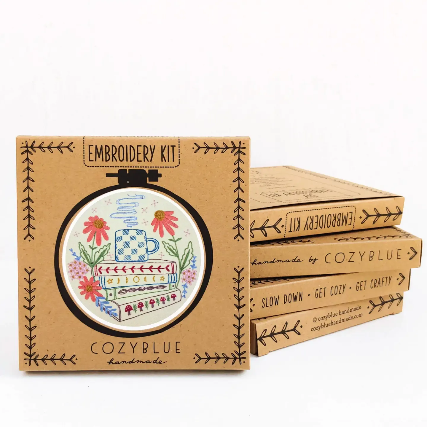 Cozy Blue Embroidery Kits