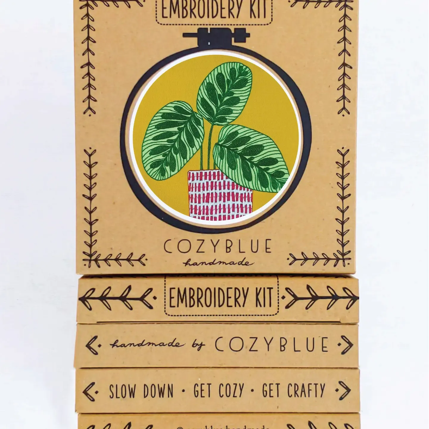 Cozy Blue Embroidery Kits
