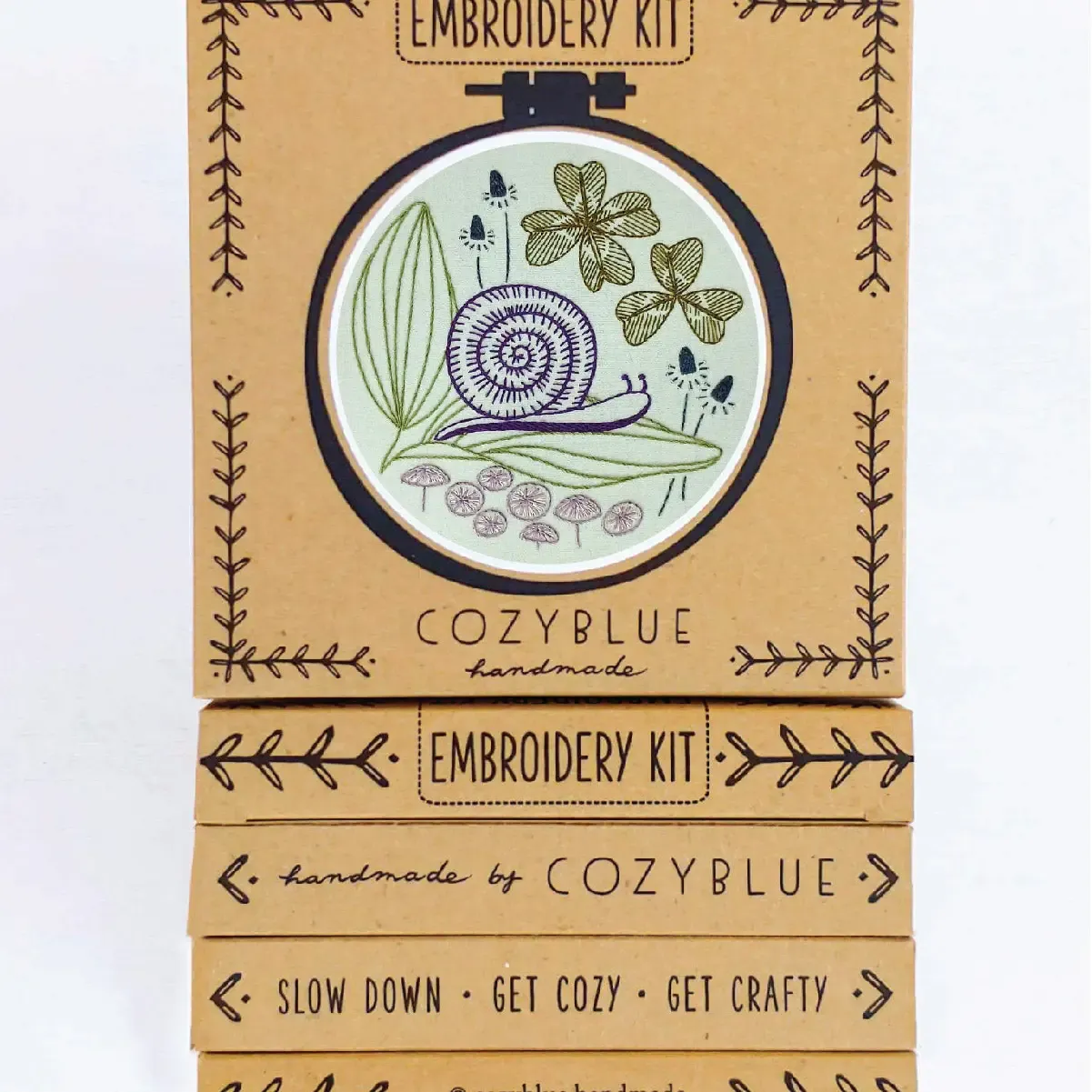 Cozy Blue Embroidery Kits