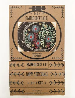 Cozy Blue Embroidery Kits