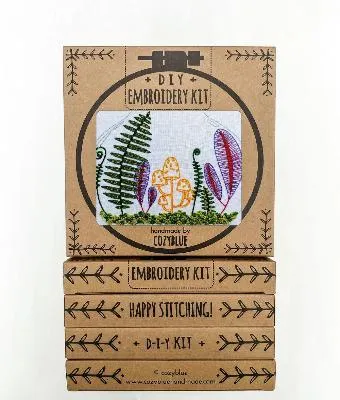 Cozy Blue Embroidery Kits