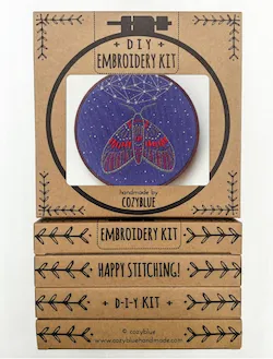 Cozy Blue Embroidery Kits