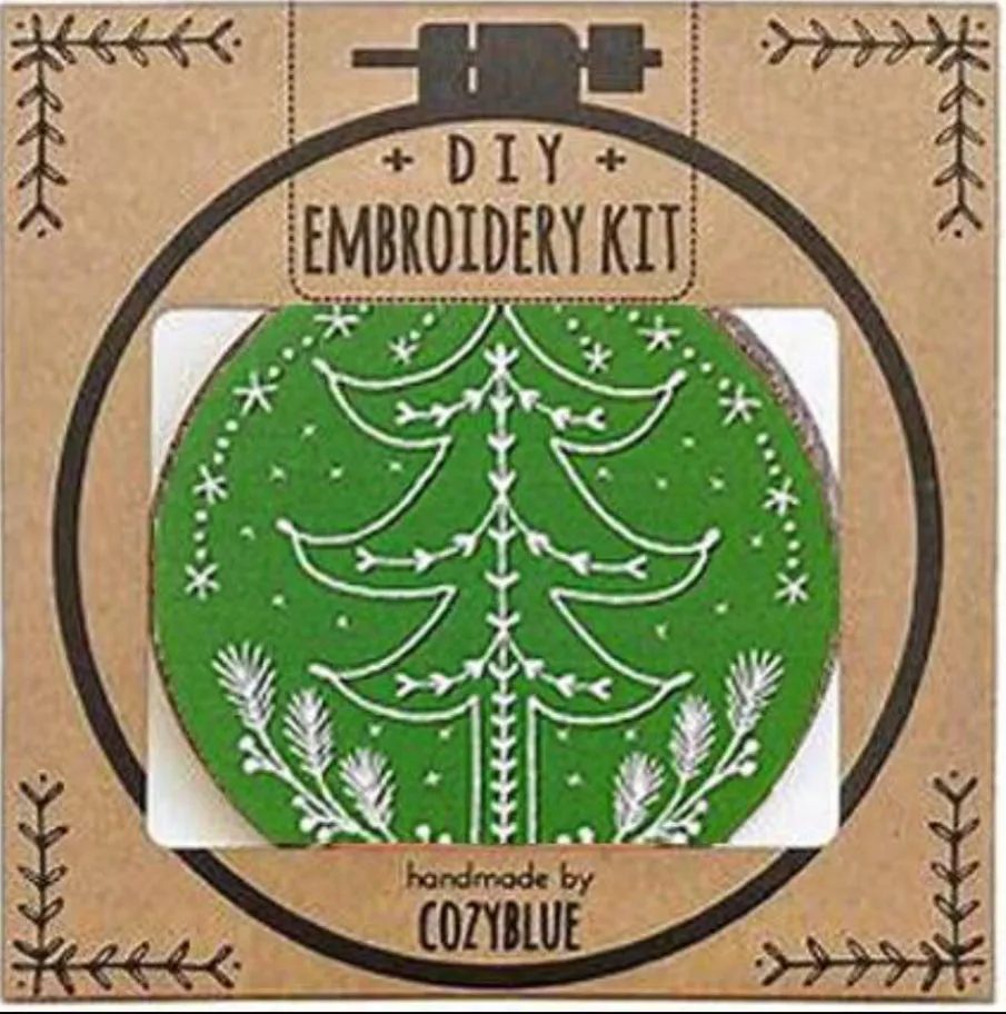 Cozy Blue Embroidery Kits