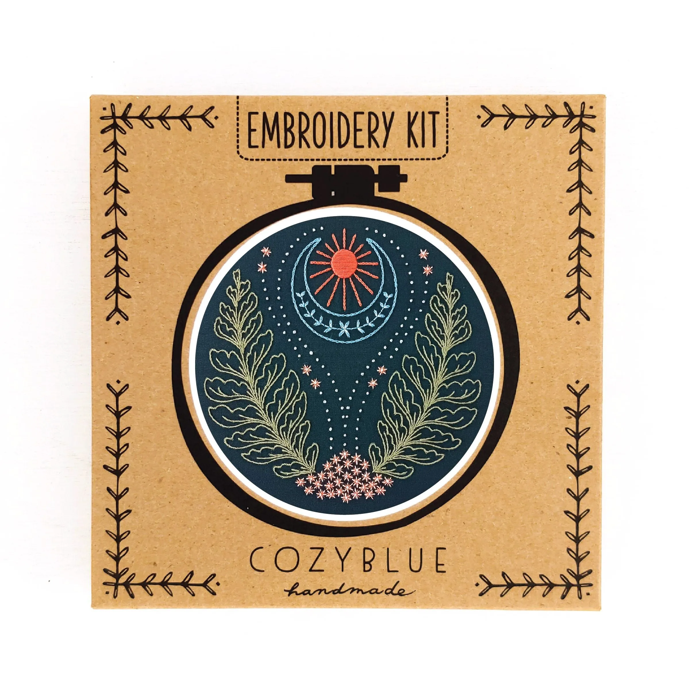 Cozy Blue Embroidery Kits