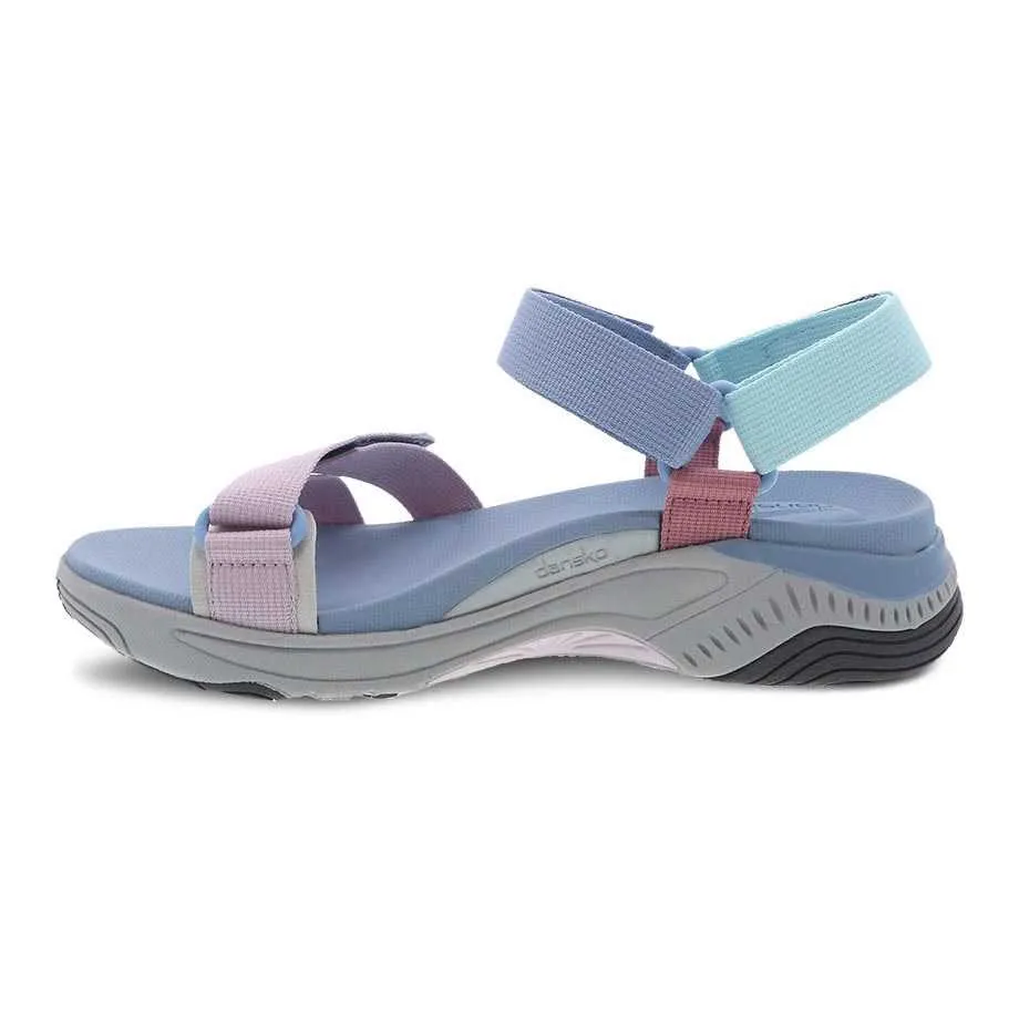 DANSKO RACQUEL SKY MULTI WEBBING - WOMENS