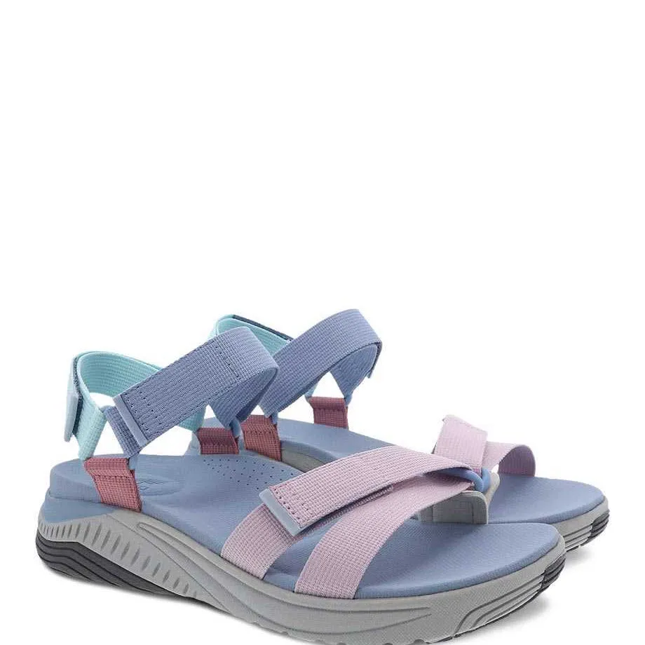 DANSKO RACQUEL SKY MULTI WEBBING - WOMENS