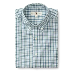 Dowling Plaid Cotton Twill Sport Shirt