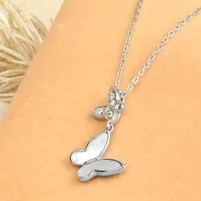 Duo Butterfly Necklace