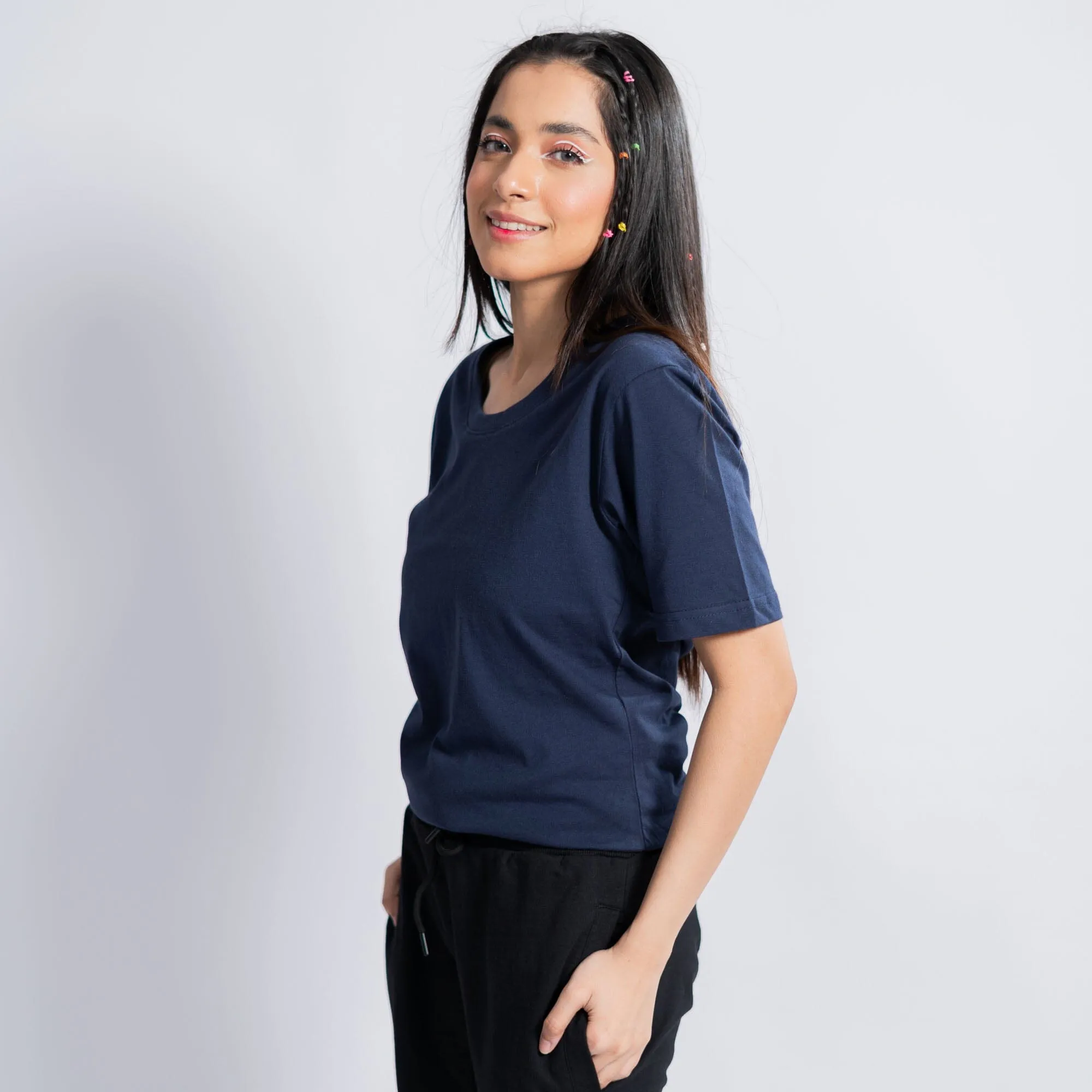 East West By Polo Republica Women's Short Sleeve Tee Shirt
