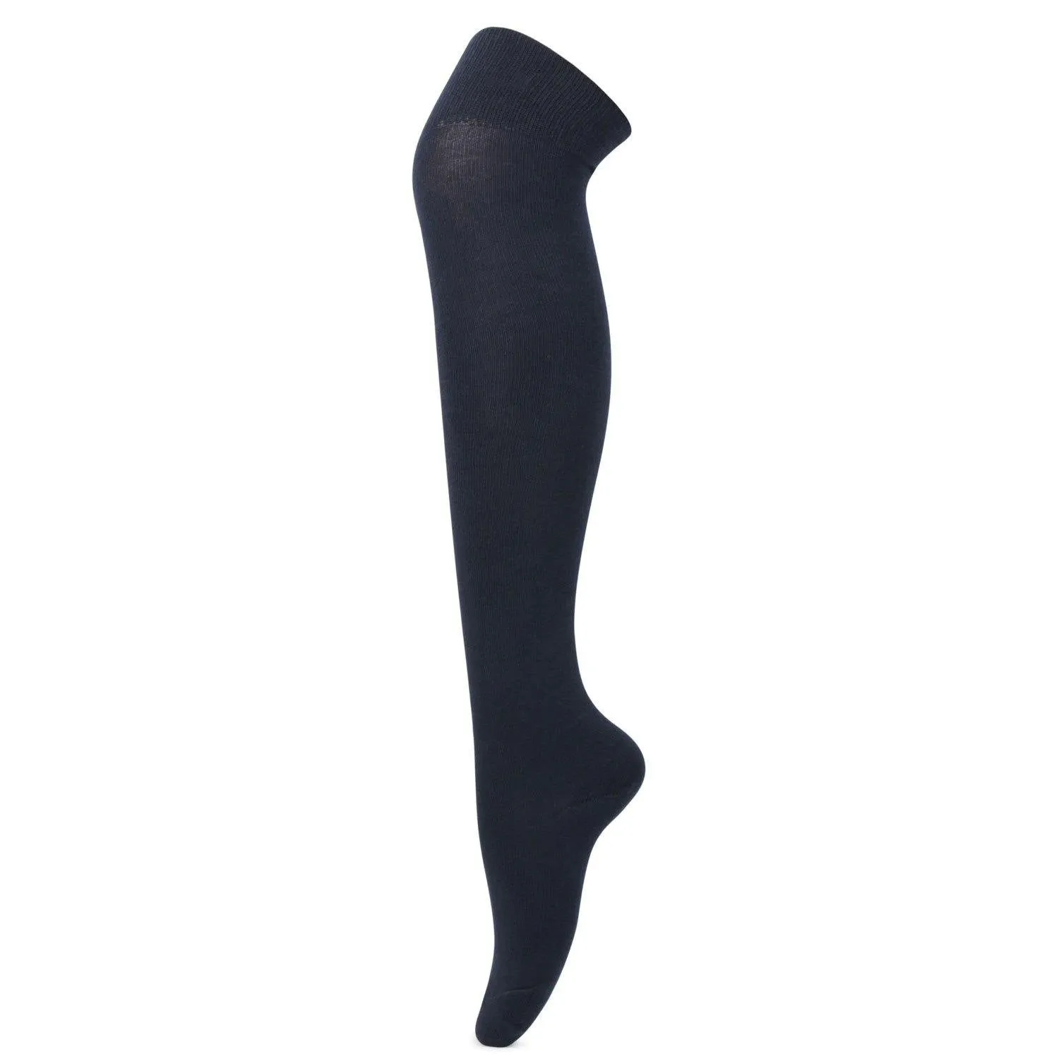 Formal Stockings For School Girls in Single -  Navy Blue