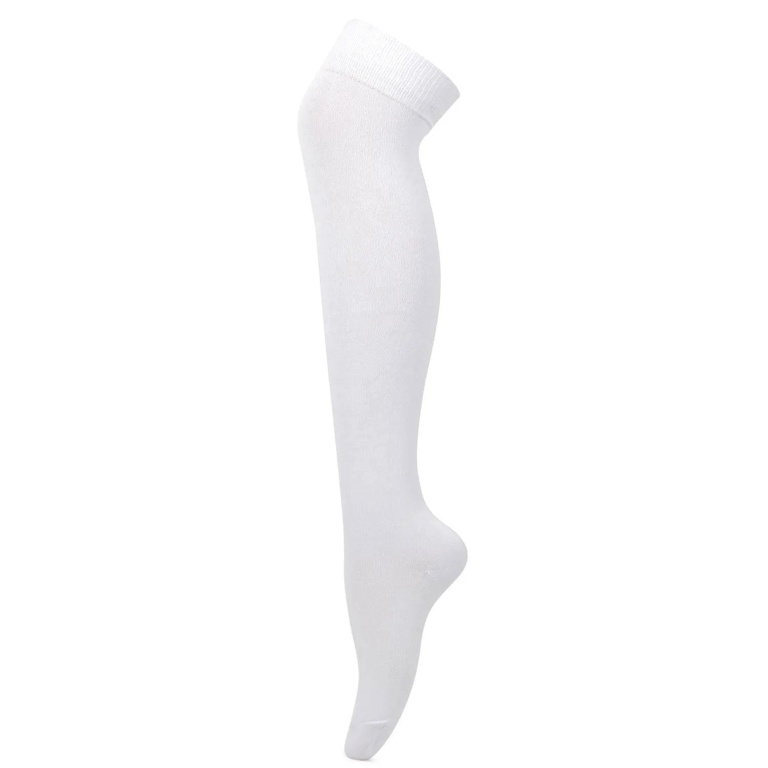 Formal Stockings For School Girls in Single - White