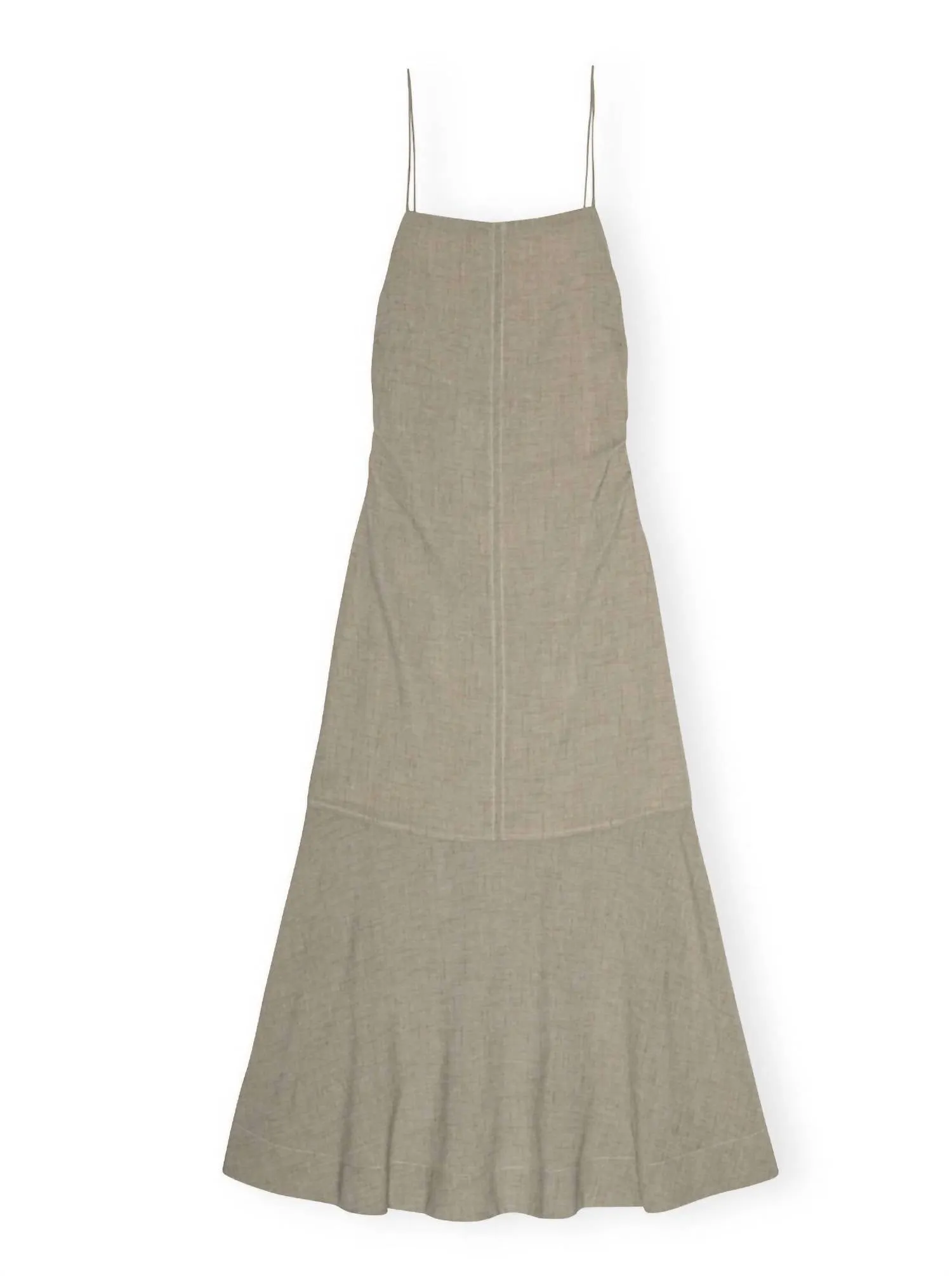 Ganni - Alfalfa Suiting Long Dress
