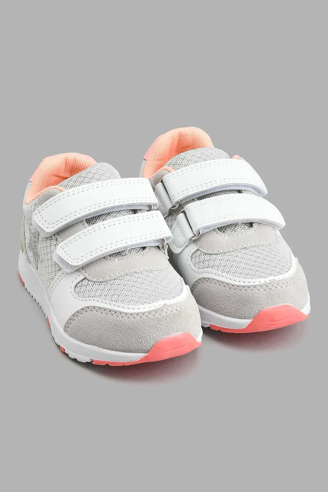 Grey Star Trim Sneaker