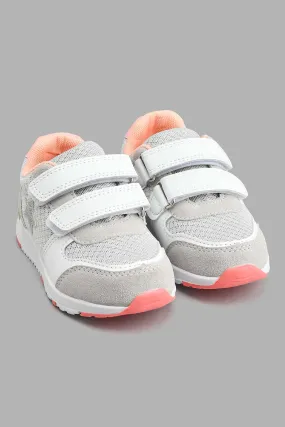 Grey Star Trim Sneaker