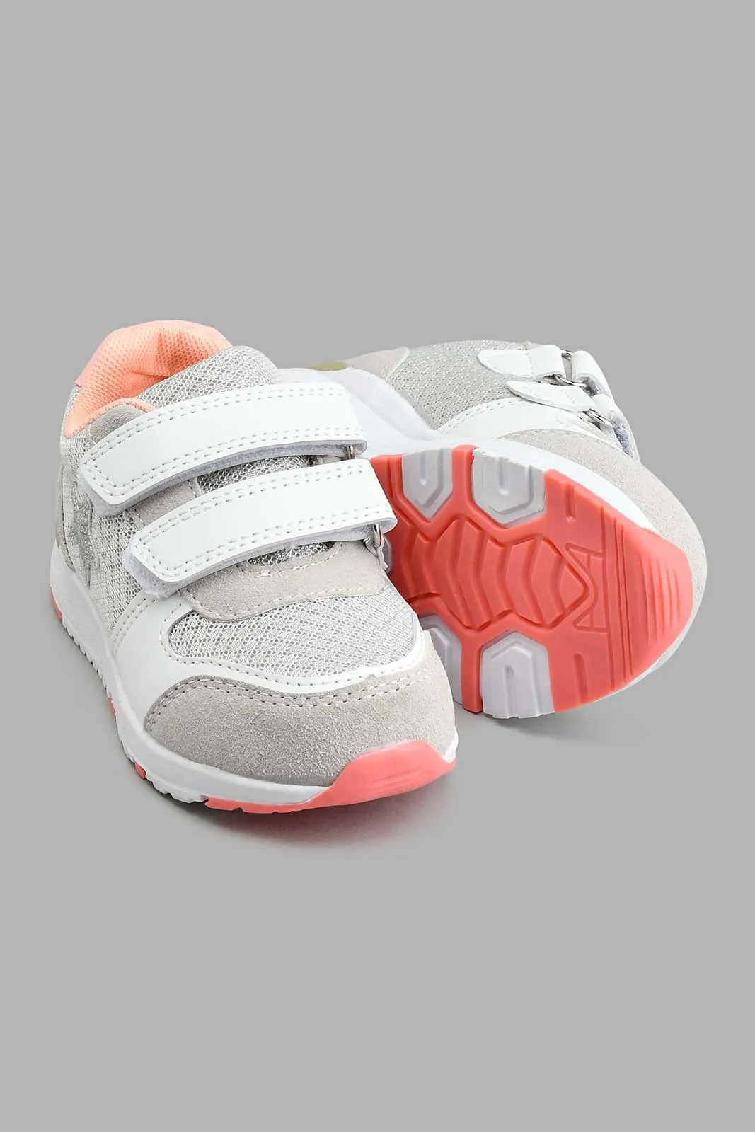 Grey Star Trim Sneaker