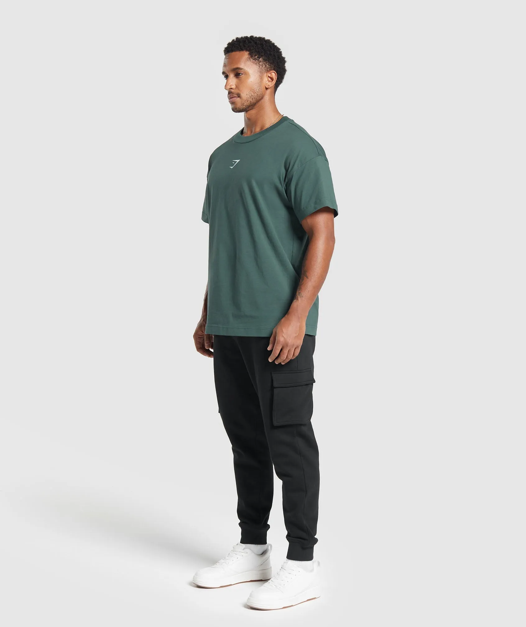 Gymshark Training Dept. T-Shirt - Fog Green