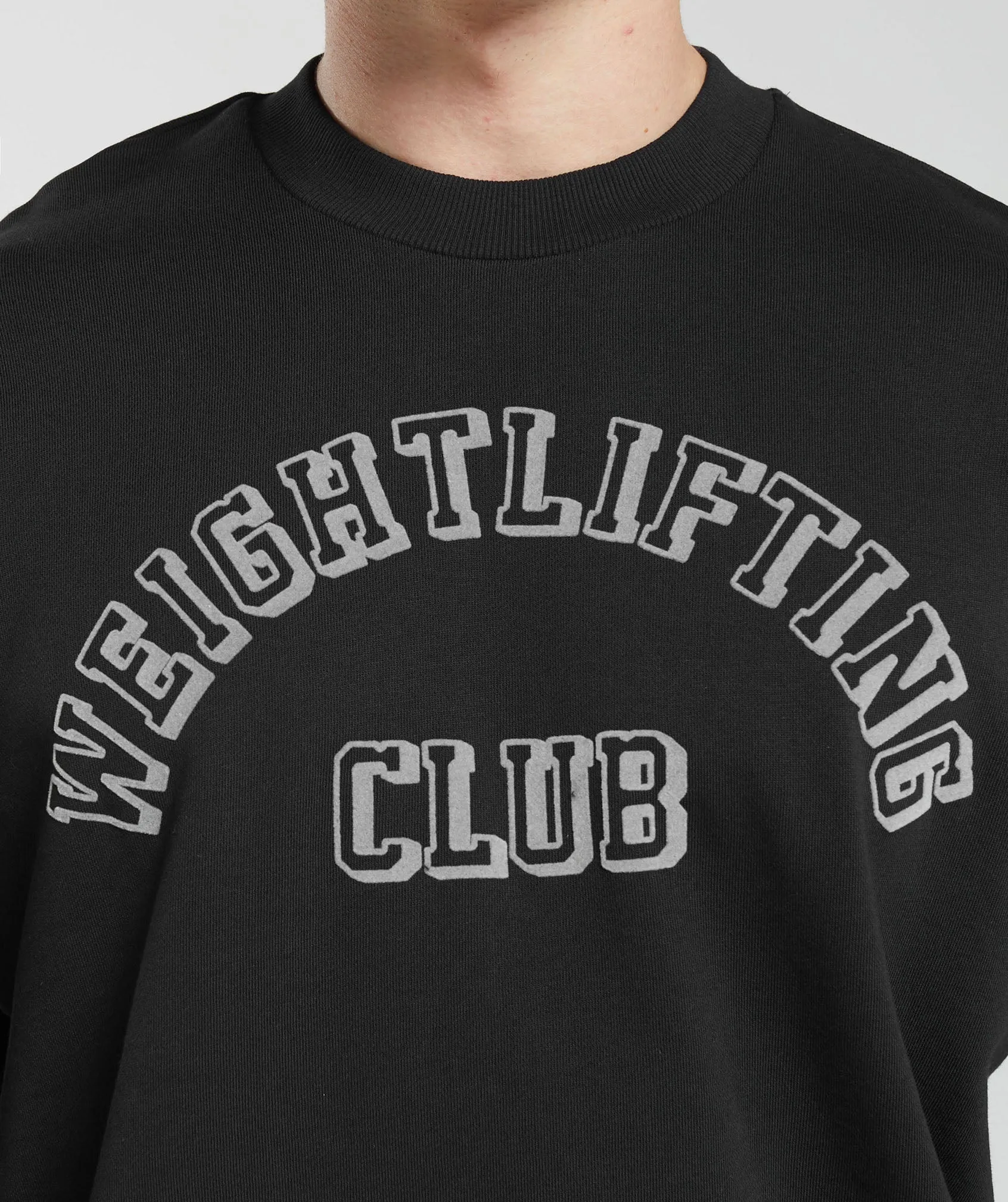 Gymshark Weightlifting Club Crew - Black