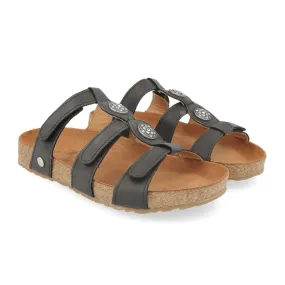 Haflinger Alice 819032-1688 Slide Sandal (Women) - Black