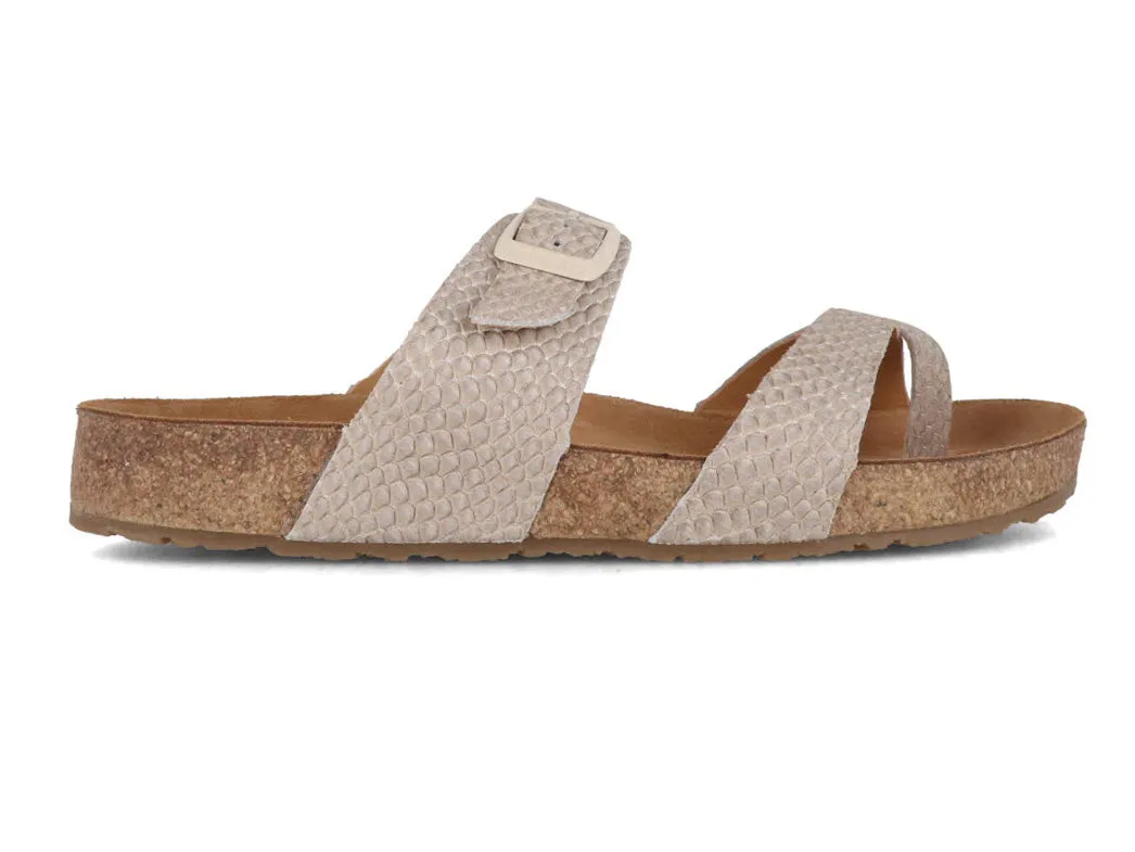 HAFLINGER Women Toe Separator Sandals 'Bio Juno', sand