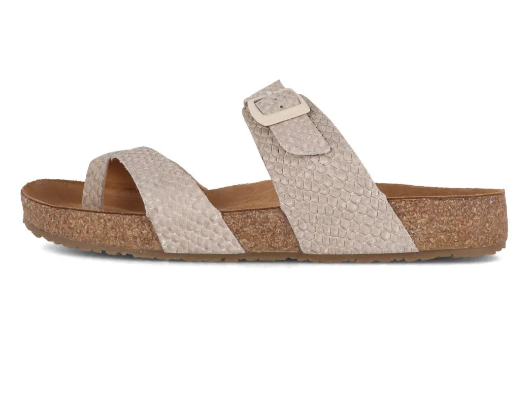 HAFLINGER Women Toe Separator Sandals 'Bio Juno', sand
