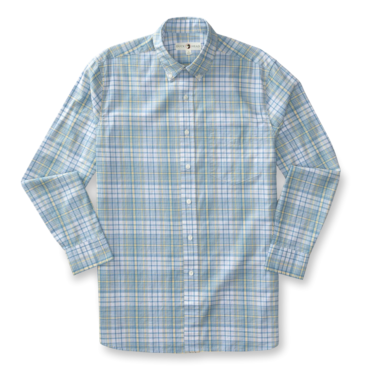 Harkins Plaid Cotton Twill Sport Shirt