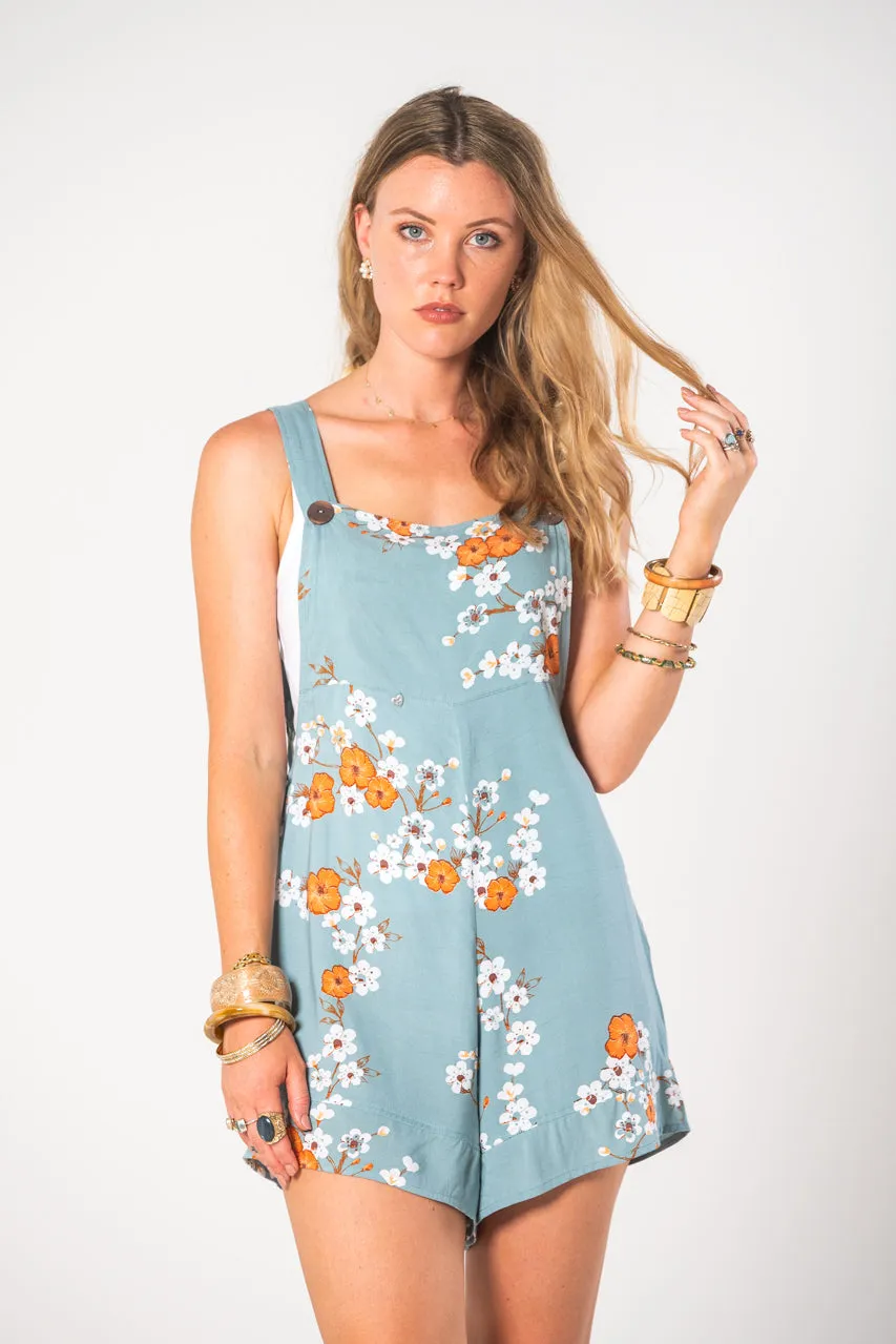 Head Over Heels Jumpsuit - Orange Cosmos