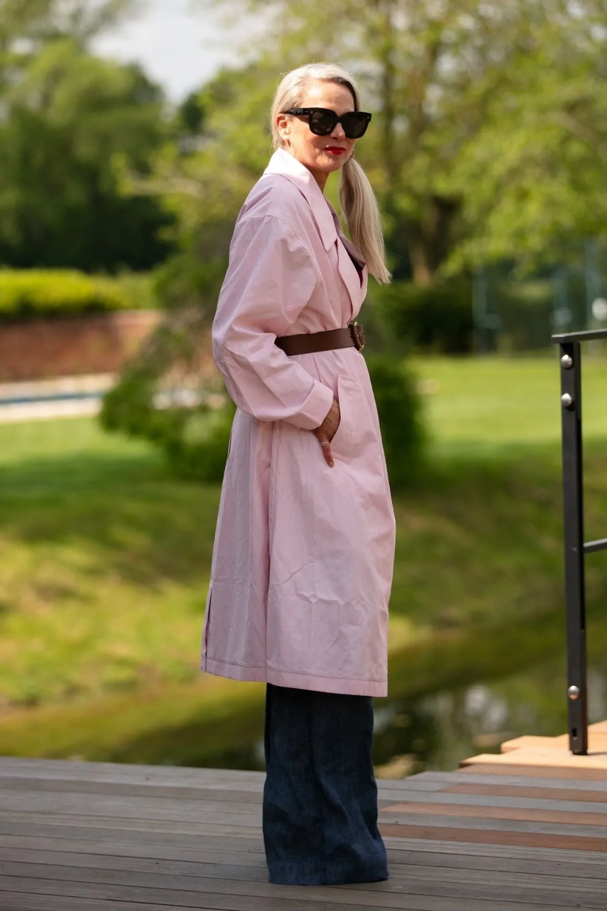 Helena Long Raincoat