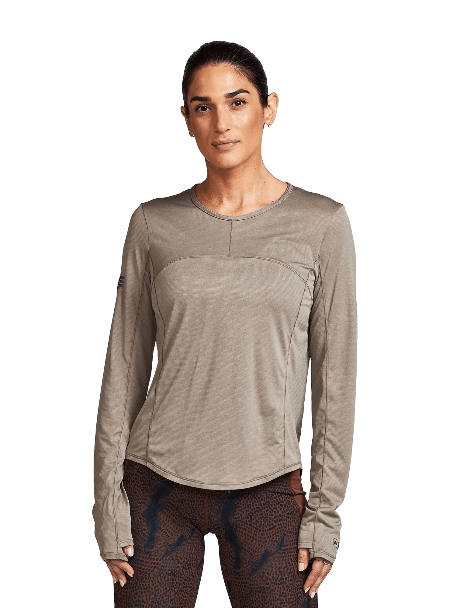Janji Women's Run All Day Long Sleeve in Silt AW24