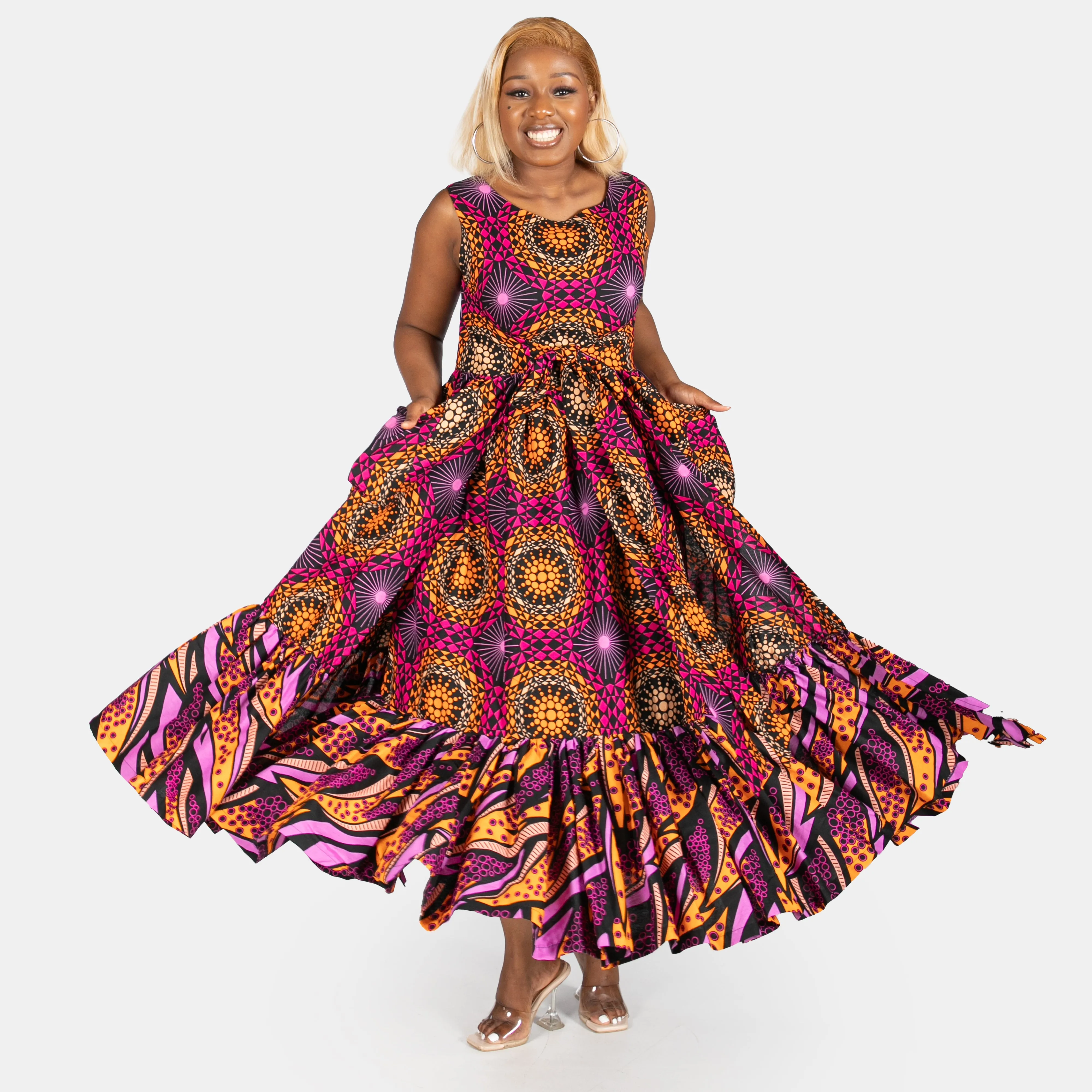 Ladies Dembe Apron Dress