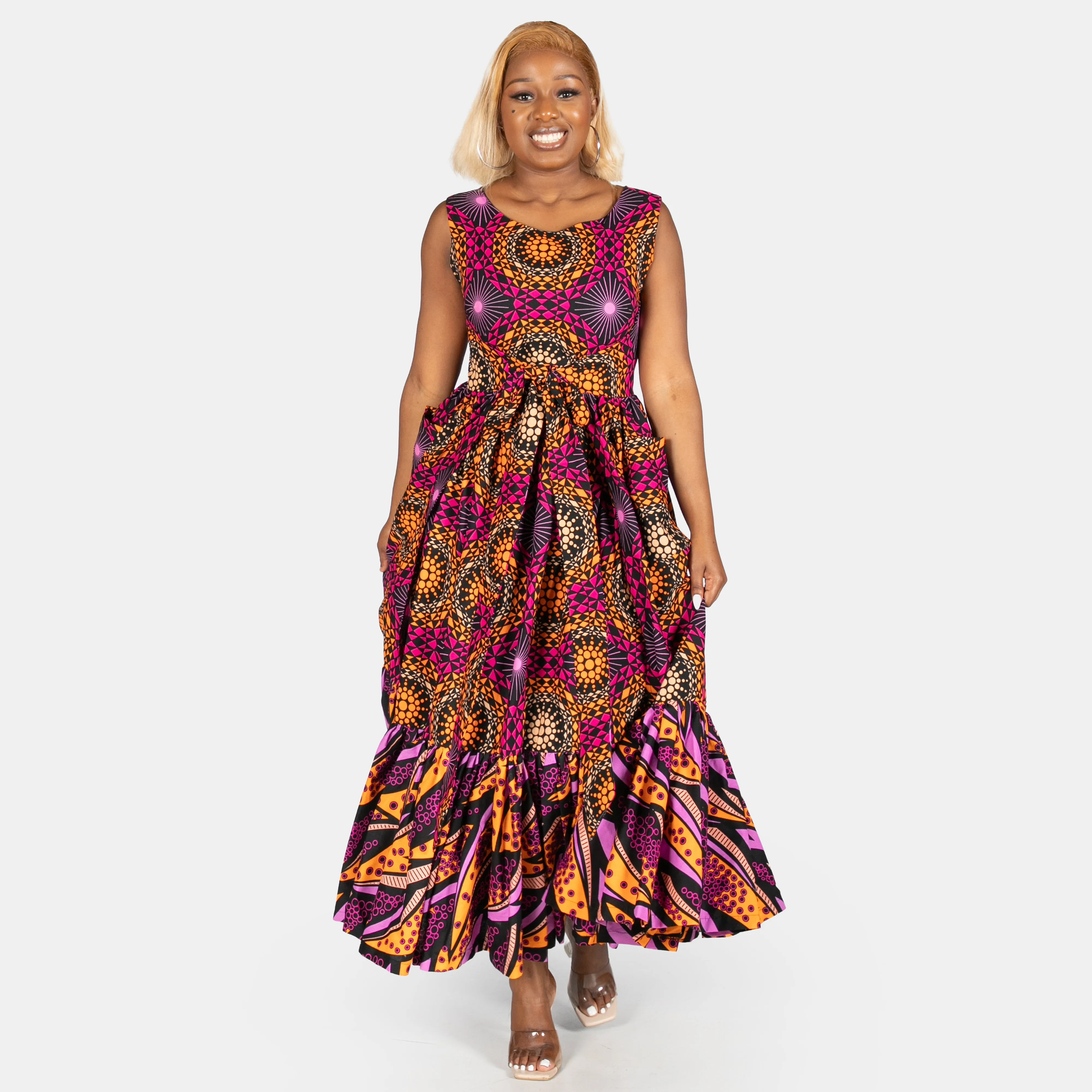 Ladies Dembe Apron Dress