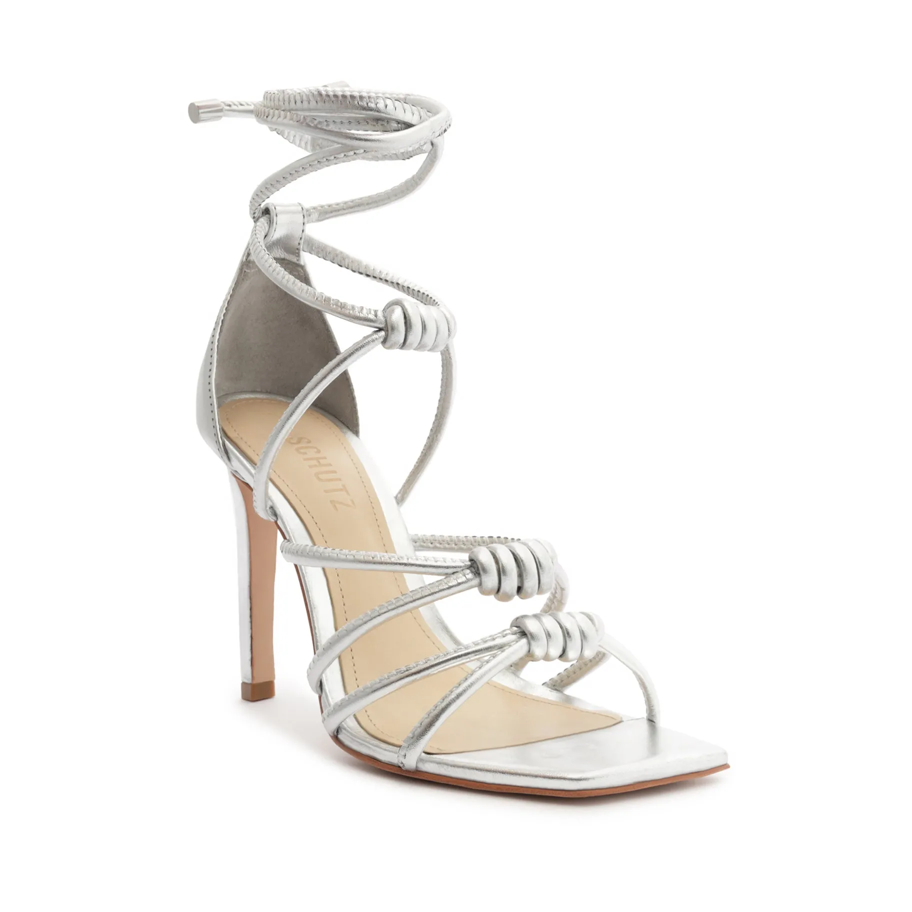 Lela Mettalic Strech Sandal