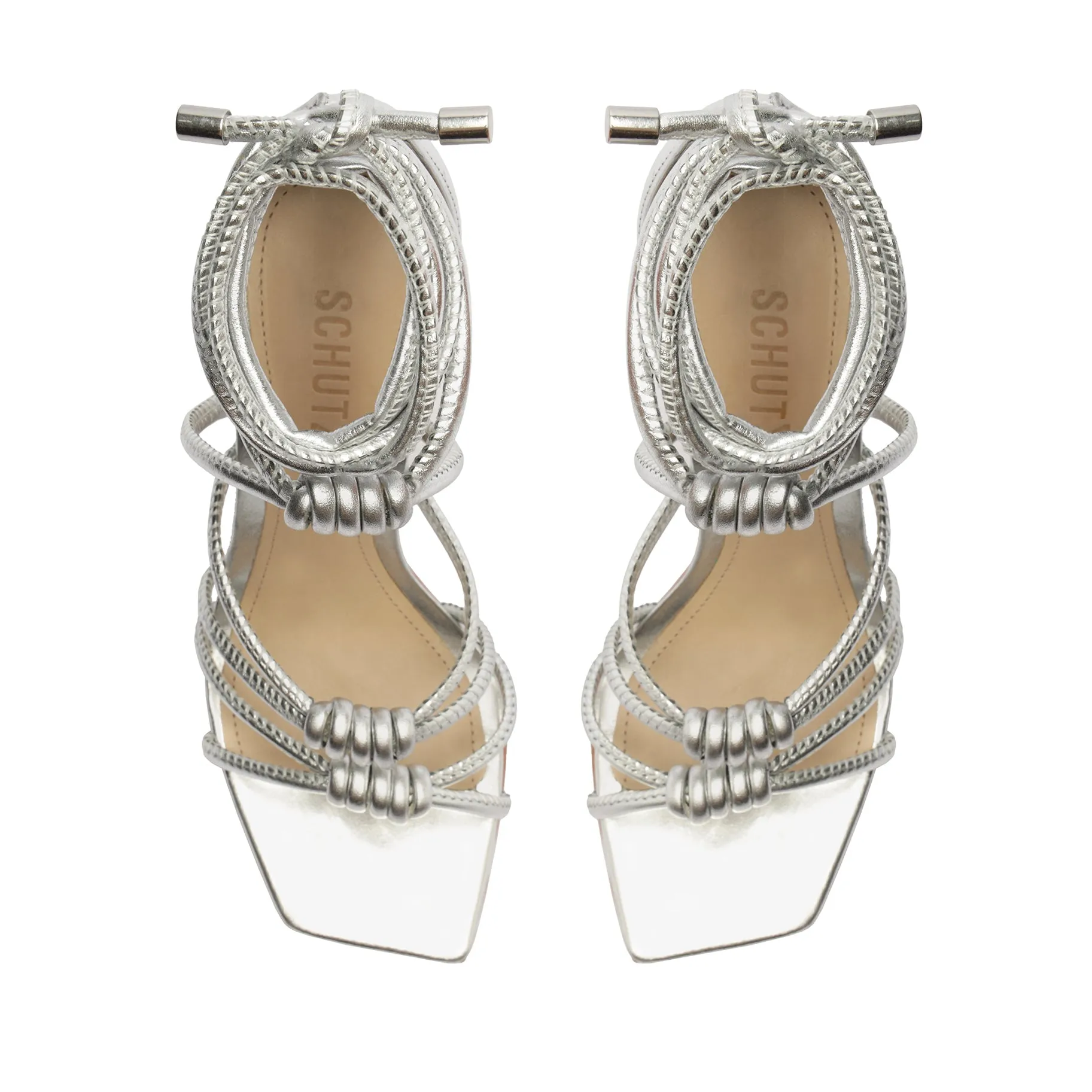 Lela Mettalic Strech Sandal