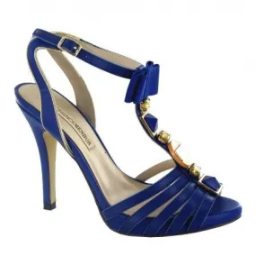 Menbur Blue Platform  High Heel Sandals